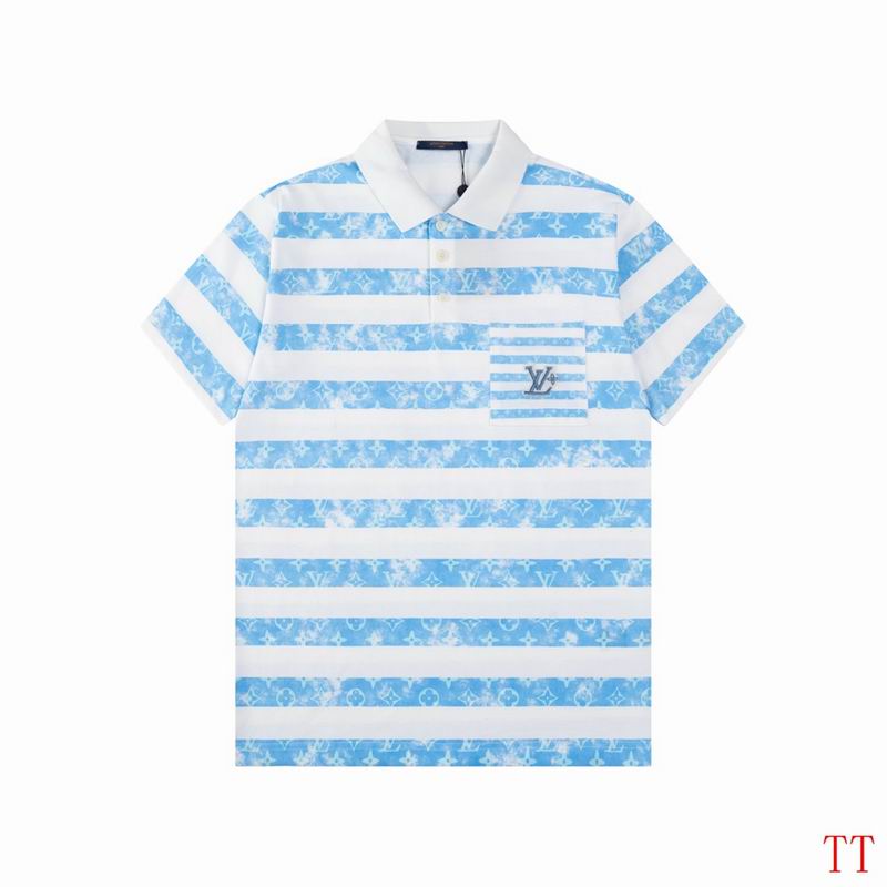Louis Vuitton POLO shirts men-LV2988P